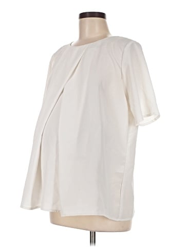 Hatch Short Sleeve Blouse (view 1)