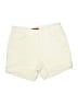 Jennifer Lopez Solid Ivory Khaki Shorts Size 14 - photo 1