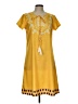 Unbranded Yellow Casual Dress Size L - photo 1
