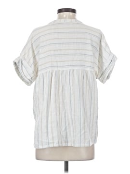 Madewell Lakeline Popover Shirt in Schulner Stripe (view 2)