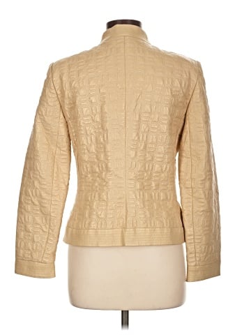 St. John Collection Leather Jacket (view 2)