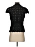 Bebe 100% Polyester Black Short Sleeve Blouse Size S (estimated) - photo 2