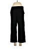 Gloria Vanderbilt Solid Black Casual Pants Size L - photo 1