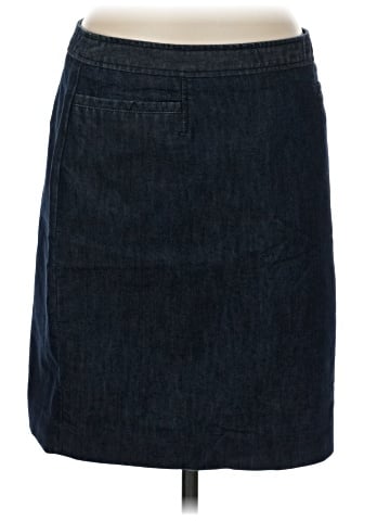 Halogen Denim Skirt (view 1)