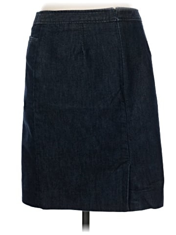 Halogen Denim Skirt (view 2)