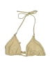 Forever 21 100% Polyester Solid Tan Swimsuit Top Size M - photo 1