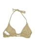 Forever 21 100% Polyester Solid Tan Swimsuit Top Size M - photo 2