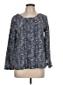 Vineyard Vines 100% Polyester Blue Long Sleeve Blouse Size 10 - photo 1