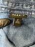 Torrid 100% Cotton Blue Long Sleeve Button-Down Shirt Size 4X Plus (4) - photo 7