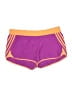 Adidas 100% Polyester Color Block Purple Athletic Shorts Size M - photo 1