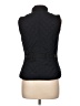 Zara 100% Polyester Black Blue Vest Size L - photo 2