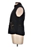 Zara 100% Polyester Black Blue Vest Size L - photo 5