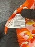 HOTOUCH 100% Polyester Orange Long Sleeve Blouse Size M - photo 8