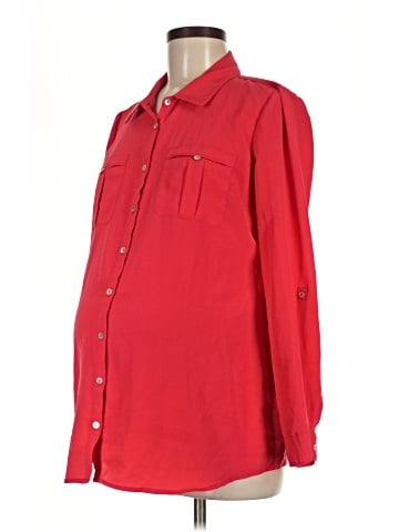 Oh Baby By Motherhood Long Sleeve Blouse (view 1)