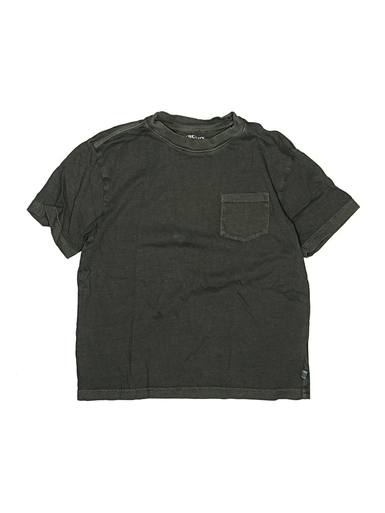 Pre-owned Crewcuts Kids' Short Sleeve T-shirt In Green