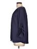Collective Concepts 100% Polyester Blue 3/4 Sleeve Blouse Size L - photo 5