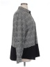 Talbots Houndstooth Black Long Sleeve Blouse Size XL - photo 4