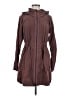 Athleta 100% Polyester Burgundy Raincoat Size M - photo 1