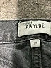 AGOLDE 100% Cotton Black Denim Shorts Size 29 waist - photo 3