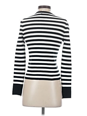 Madewell Zip-Front Cardigan in Stripe (view 2)