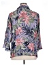 K.C. Studio 100% Polyester Tropical Purple Pink 3/4 Sleeve Blouse Size 16W - photo 2