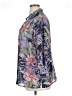 K.C. Studio 100% Polyester Tropical Purple Pink 3/4 Sleeve Blouse Size 16W - photo 5