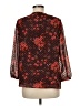 Daniel Rainn 100% Polyester Red Long Sleeve Blouse Size M - photo 2