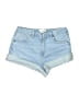 Universal Thread Blue Denim Shorts Size 10 - photo 1