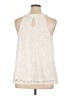 Torrid Ivory Sleeveless Blouse Size 1X Plus (1) - photo 2