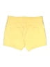 d.jeans Solid Yellow Shorts Size 8 - photo 2