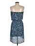 Express Outlet 100% Polyester Paisley Blue Casual Dress Size M - photo 2