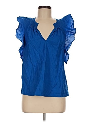 HD in Paris Short Sleeve Blouse (view 1)