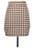 Altar'd State Checkered-gingham Brown Casual Skirt Size S - photo 2