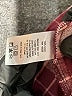 Hatch 100% Cotton Plaid Burgundy Long Sleeve Button-Down Shirt Size 2 Maternity - photo 7