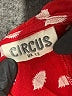 Circus 100% Rayon Polka Dots Red Short Sleeve Turtleneck Size 12 - photo 7