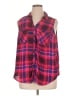 Torrid Plaid Red Sleeveless Button-Down Shirt Size 1X Plus (1) - photo 1
