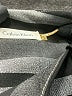 Calvin Klein Stripes Gray Casual Dress Size 4 - photo 7
