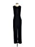 CAbi 100% Polyester Solid Black Jumpsuit Size 4 - photo 1