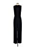 CAbi 100% Polyester Solid Black Jumpsuit Size 4 - photo 2