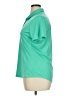 Adidas 100% Polyester Teal Short Sleeve Polo Size XL - photo 5