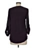 Fortune + Ivy 100% Polyester Black 3/4 Sleeve Blouse Size M - photo 2