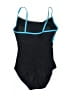 Speedo Color Block Blue One Piece Swimsuit Size 6 - photo 2