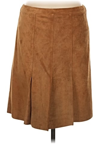 Ann Taylor LOFT Leather Skirt (view 1)