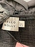 Hello Molly 100% Polyester Solid Black Cocktail Dress Size 8 - photo 9