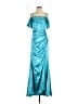 Unbranded Teal Cocktail Dress Size 4 - photo 1