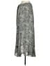 NANETTE Nanette Lepore 100% Polyester Animal Print Silver Formal Skirt Size 4 - photo 2