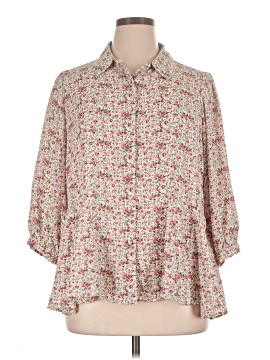 Rose + Olive 3/4 Sleeve Blouse