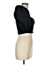 Zara 100% Cotton Black 3/4 Sleeve Top Size M - photo 4
