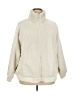 Athleta 100% Polyester Ivory Faux Fur Jacket Size 2X - photo 1