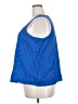 Old Navy 100% Cotton Blue Sleeveless Blouse Size XXL - photo 5